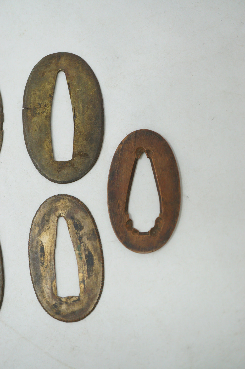 Japanese Seppa Washer Collection 15 Original Sword Fittings from Japan 0530E8