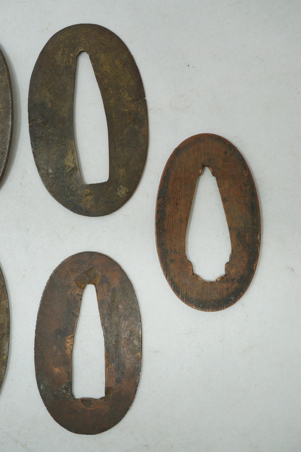 Japanese Seppa Washer Collection 15 Original Sword Fittings from Japan 0530E8