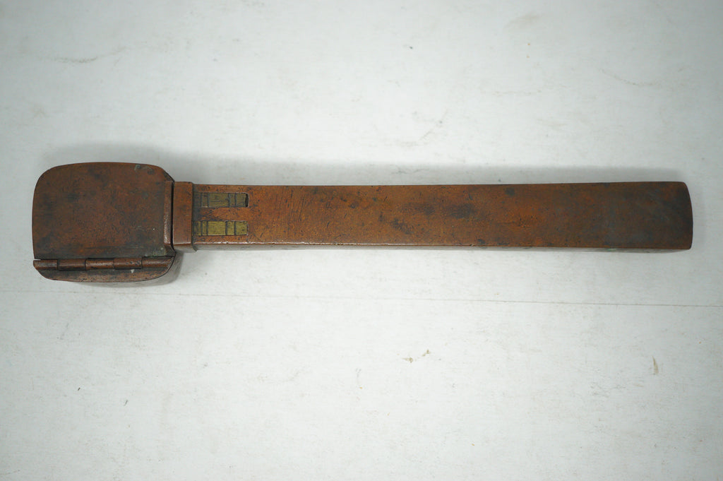 Antique Japanese Yatate Set – Portable Calligraphy Tool with Brush, Ruler, Inkwell etc. 0629G8