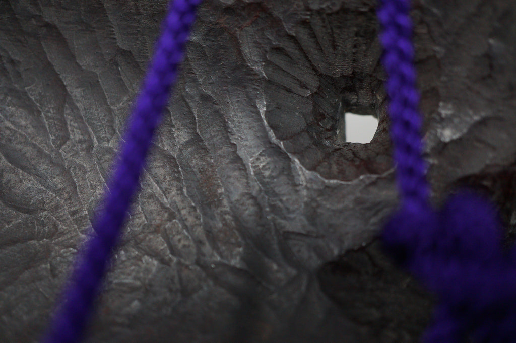 Japanese Yase Otoko Noh Theater Wooden Mask Finely Carved Original from Japan 1227F7