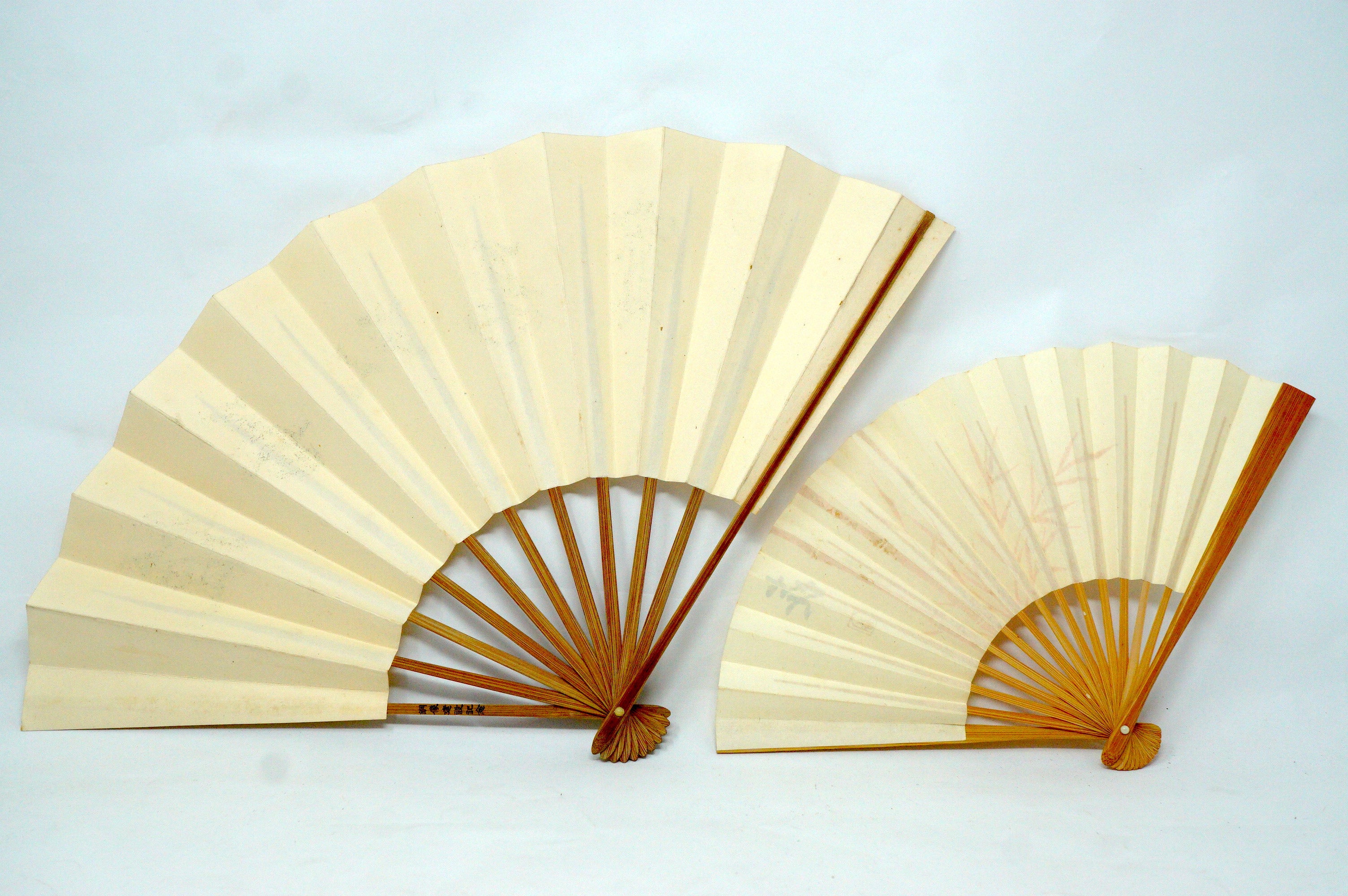 Japanische Sensu Faltfächer-Kollektion x10 Vintage Original 扇子 aus Japan 1127D8