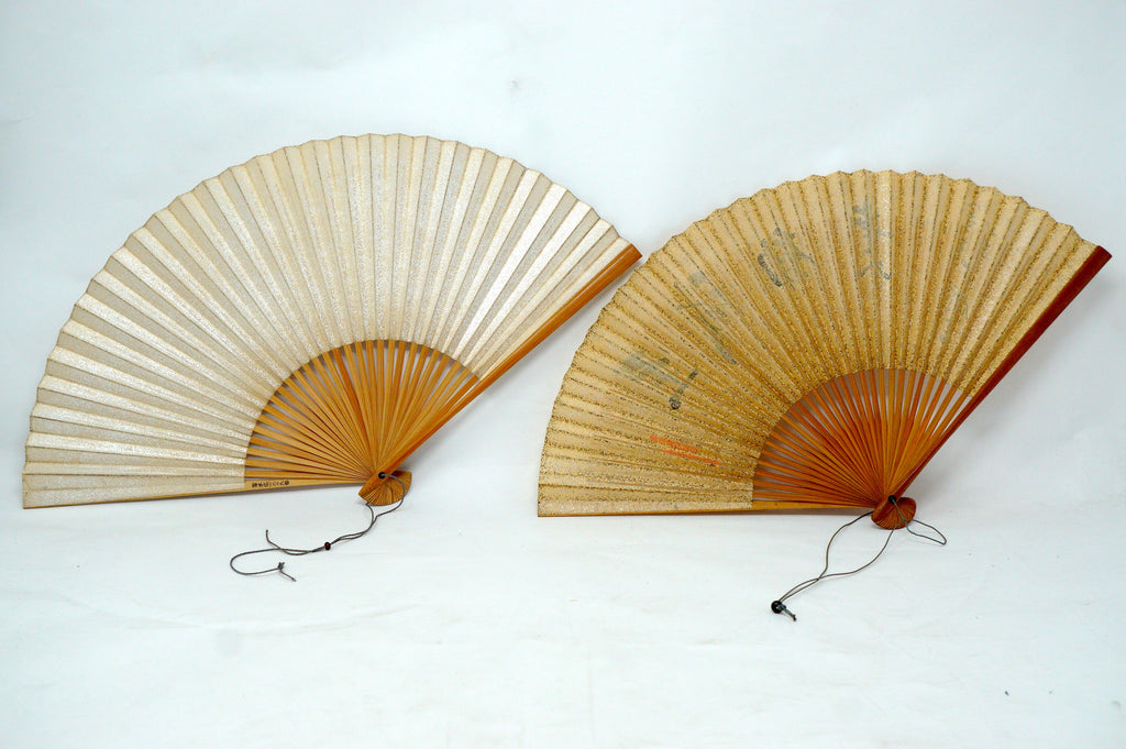 Japanische Sensu Faltfächer-Kollektion x10 Vintage Original 扇子 aus Japan 1127D8