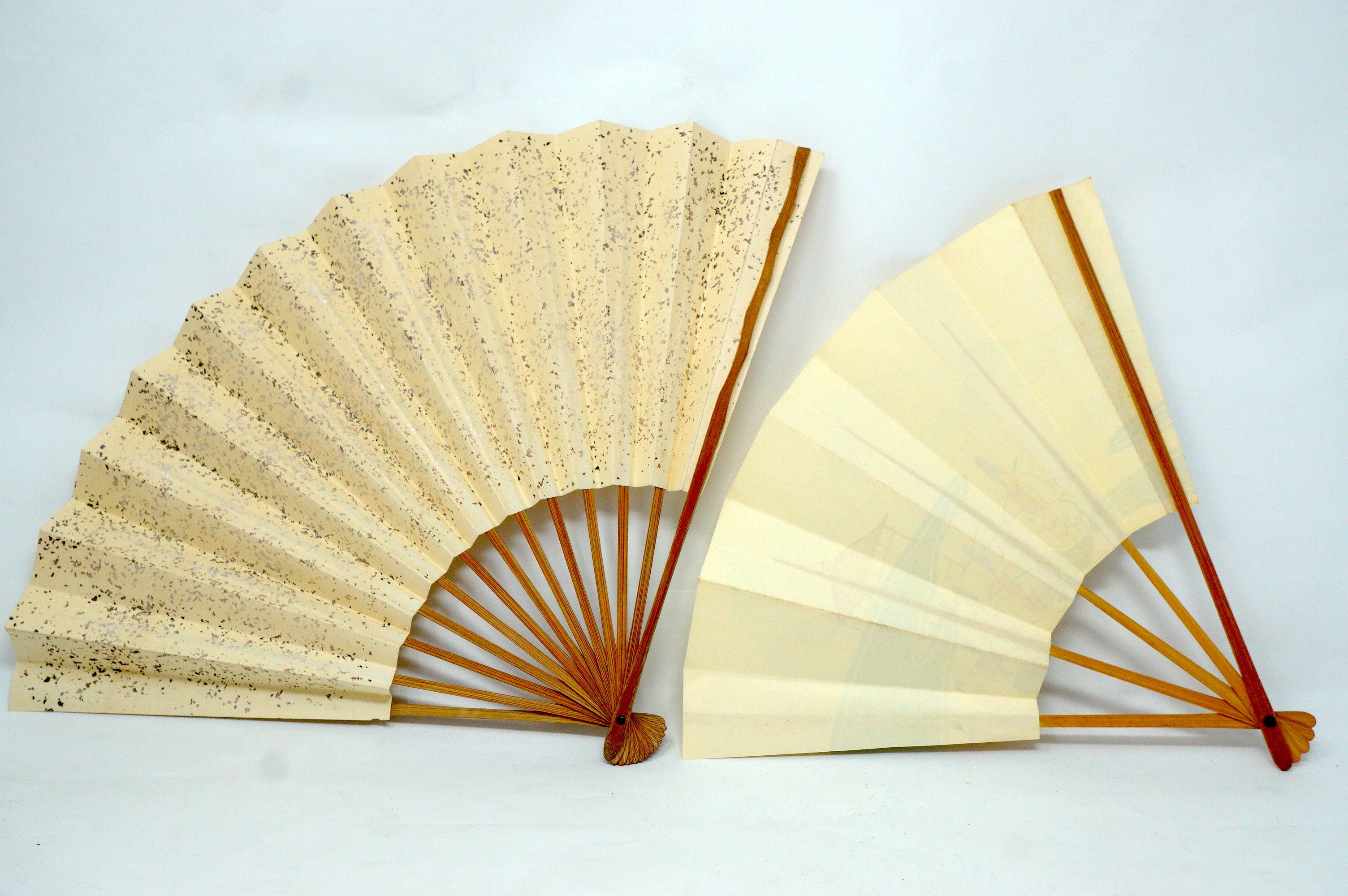 Japanische Sensu Faltfächer-Kollektion x10 Vintage Original 扇子 aus Japan 1127D8