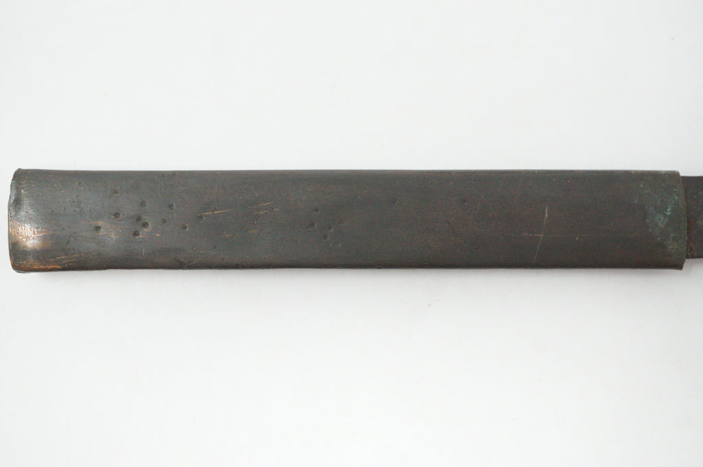 Japanese Kozuka Knife Signed Iron Blade Antique Sword Accessories from Japan 0617G9