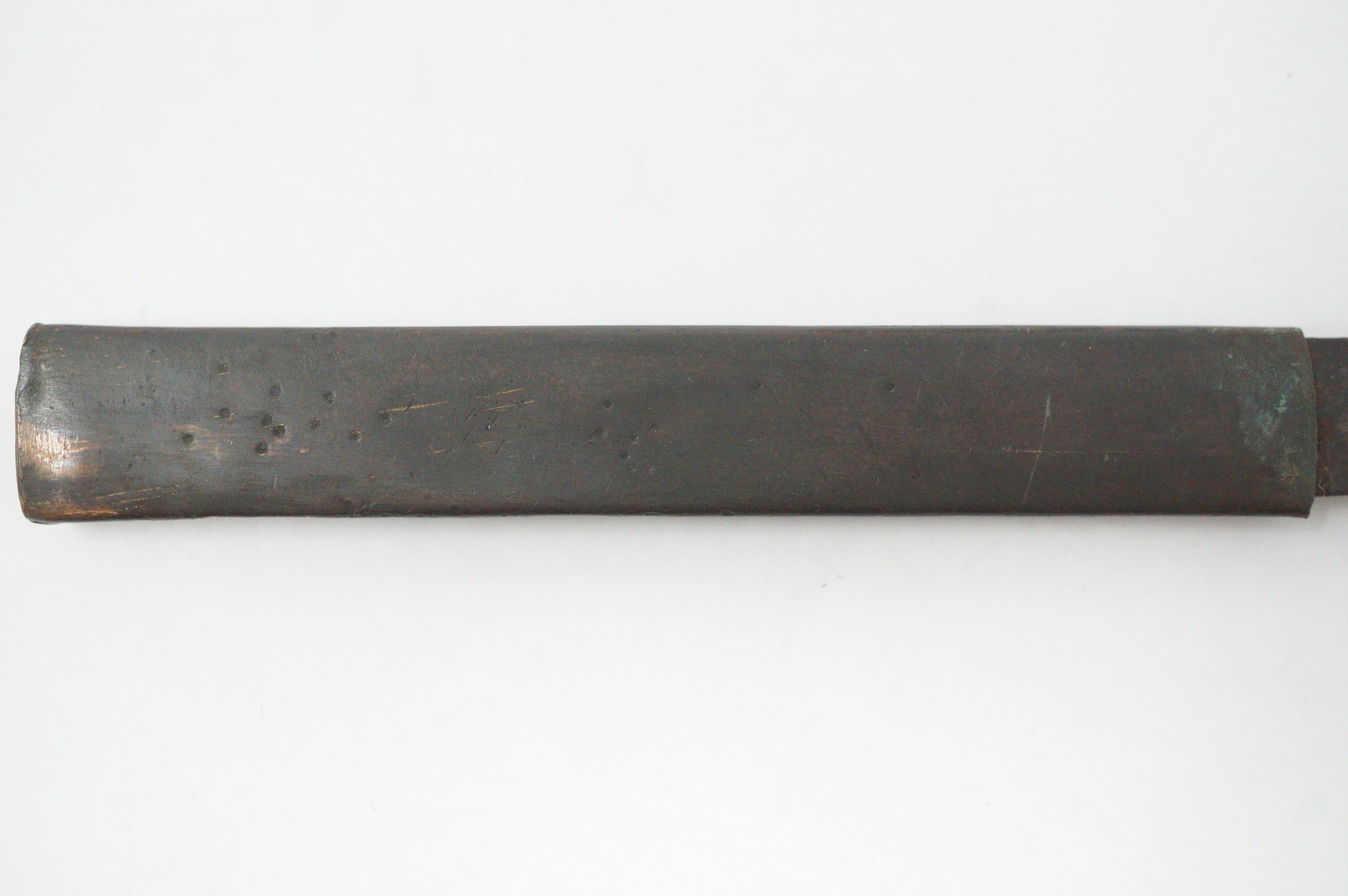Japanese Kozuka Knife Signed Iron Blade Antique Sword Accessories from Japan 0617G9