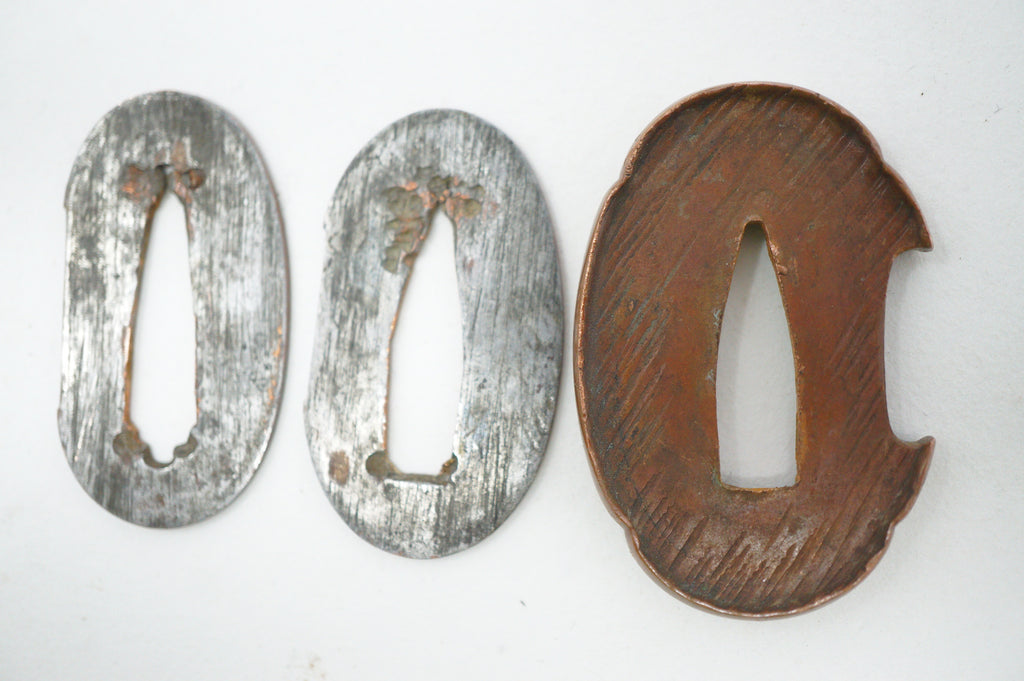 Antique Original Sword Parts Set for Japanese Wakizashi High Quality 0721D9
