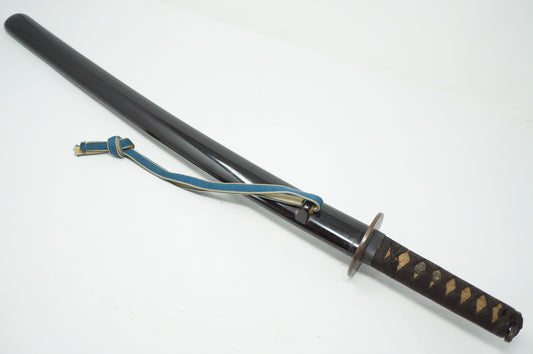 Japanese Wakizashi Sword Parts Saya Tsuka Tsuba etc. Antique Original from Japan 0119E9