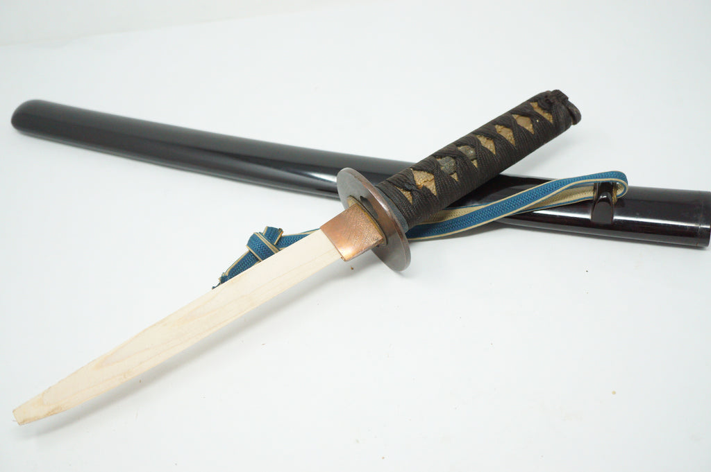 Japanese Wakizashi Sword Parts Saya Tsuka Tsuba etc. Antique Original from Japan 0119E9