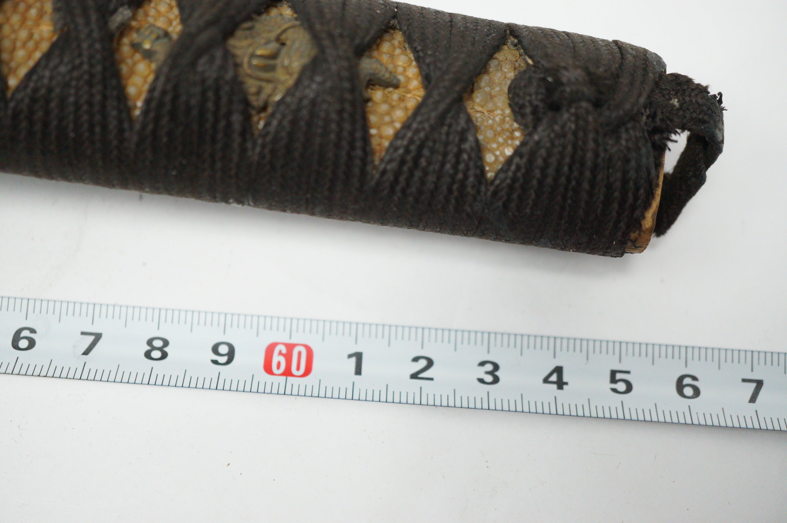 Japanese Wakizashi Sword Parts Saya Tsuka Tsuba etc. Antique Original from Japan 0119E9