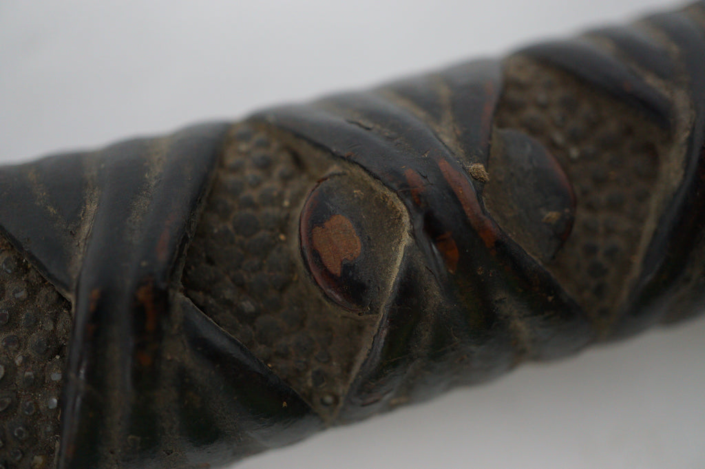 Japanese Tea-Sword Wooden Chato Chagatana Unique Antique Original from Japan 0619E9