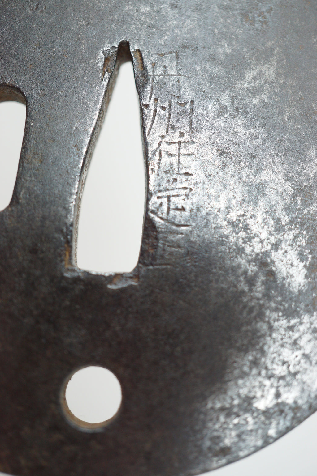 Japanese Katana Sword Parts Tsuka Handle Tiger Inlays Signed Tsuba Guard Original Set 0922F9
