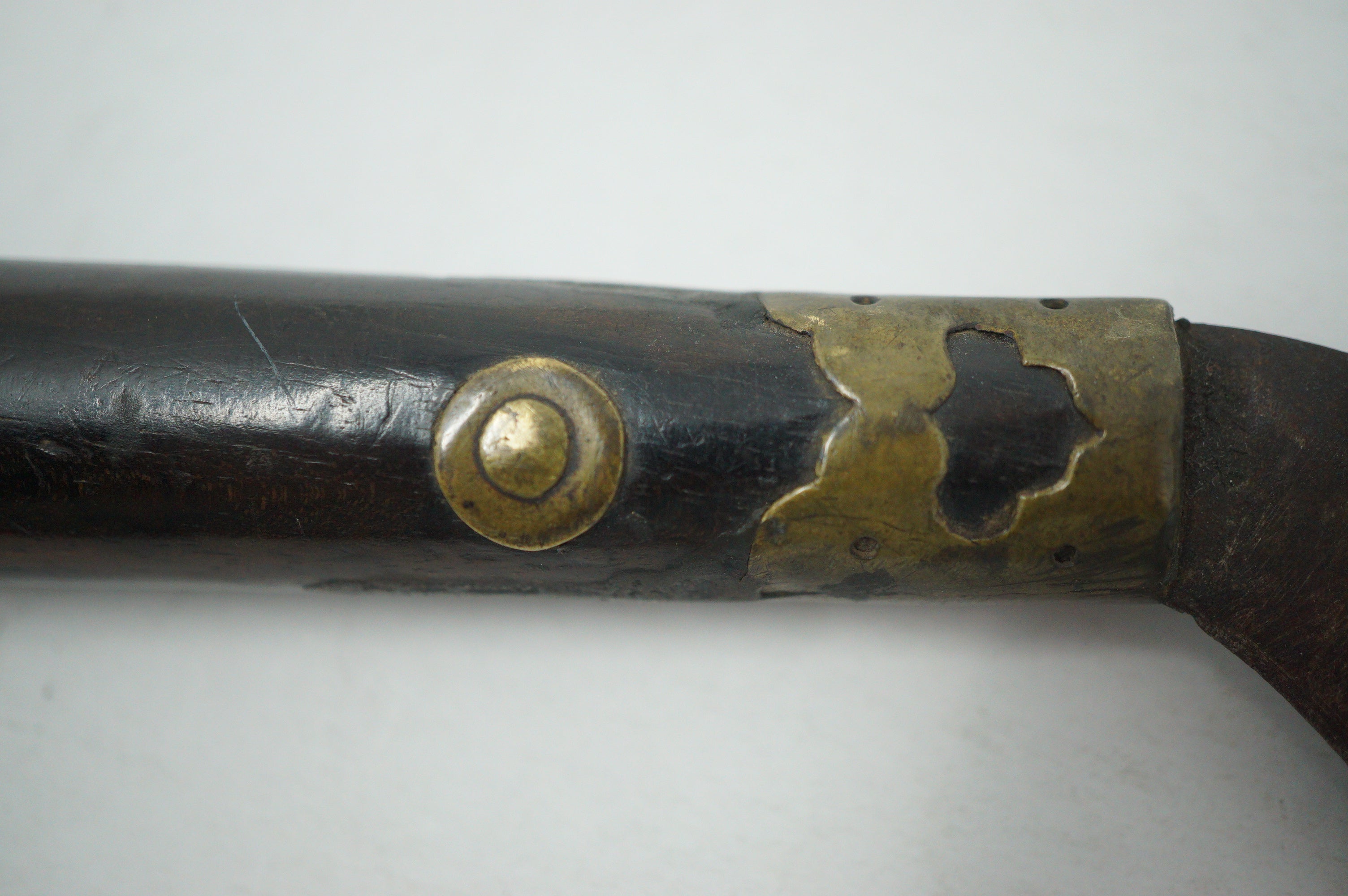 Japanese Kusarigama Antique Sickle Chain & Weights Original from Japan 1223F9