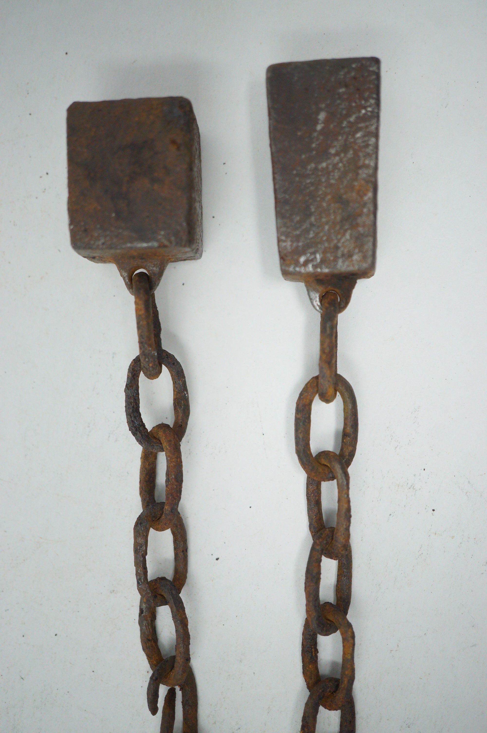 Japanese Kusarigama Antique Sickle Chain & Weights Original from Japan 1223F9