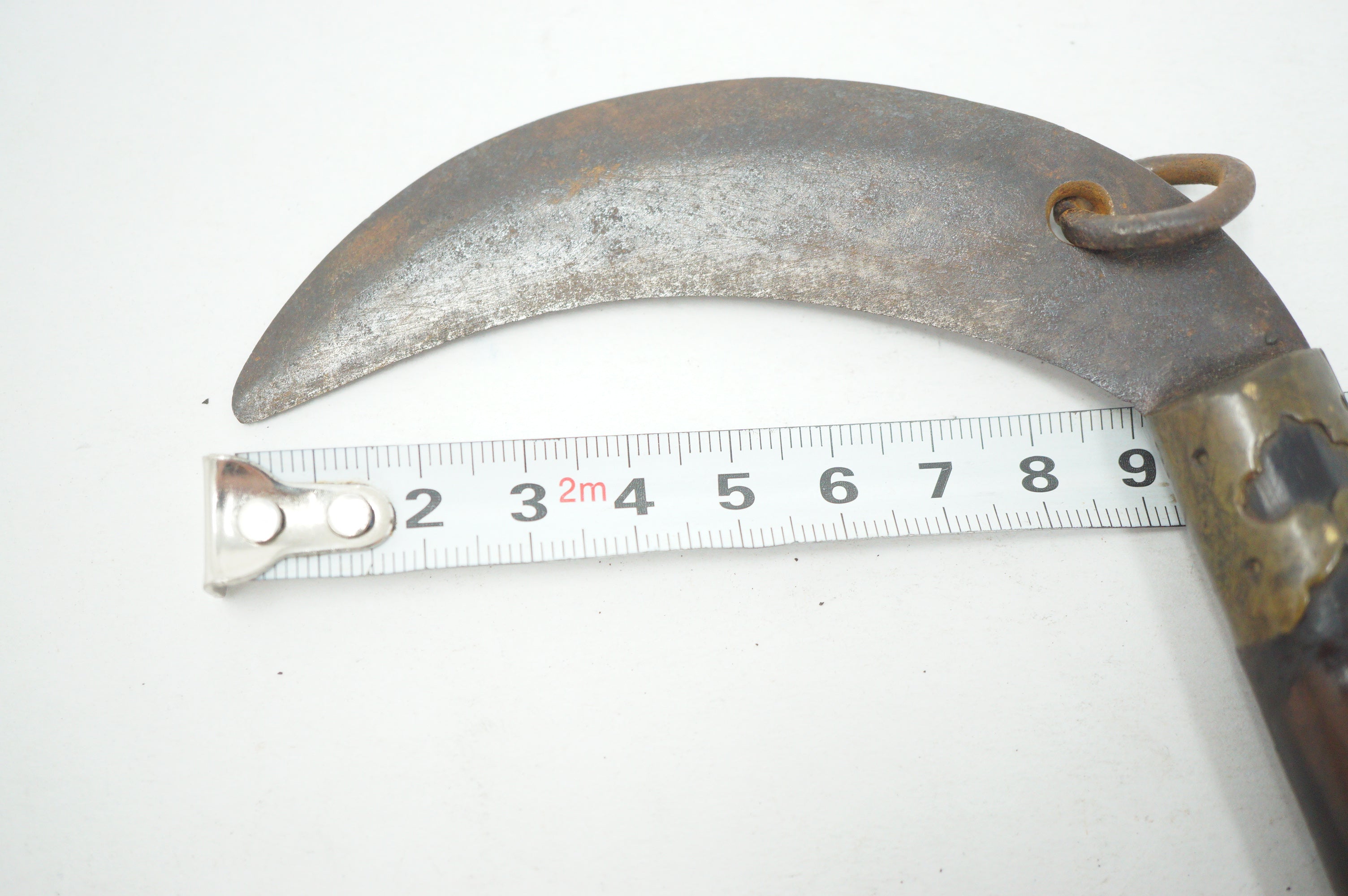 Japanese Kusarigama Antique Sickle Chain & Weights Original from Japan 1223F9