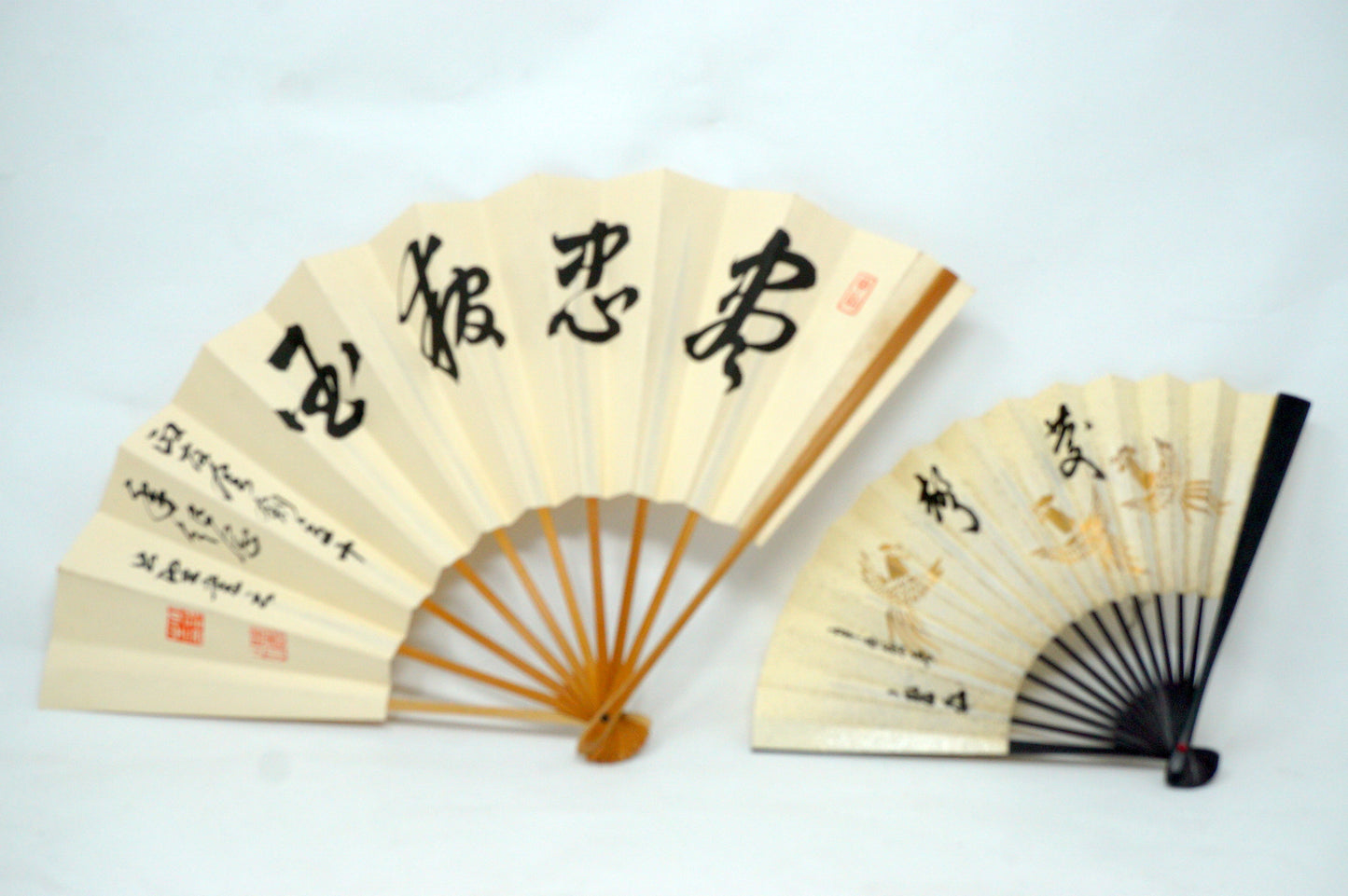 Japanische Sensu Faltfächer-Kollektion x10 Vintage Original 扇子 aus Japan 1127D9