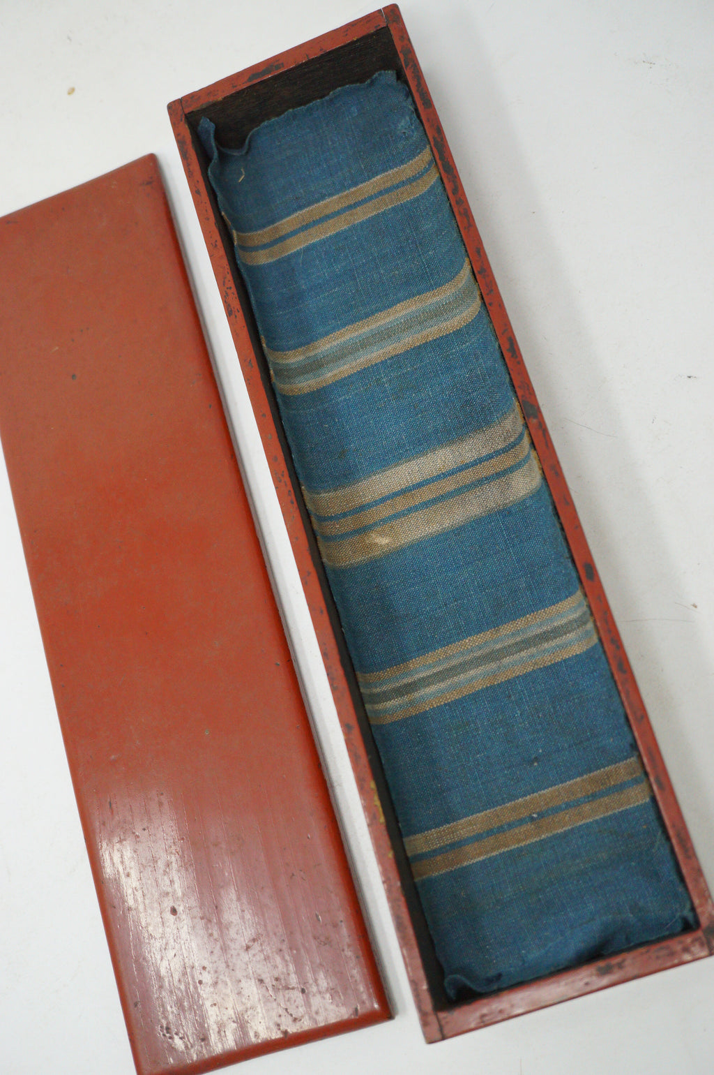Japanische Fude-Kalligraphie-Pinsel-Kollektion in Vintage-Holzkiste 0621D9