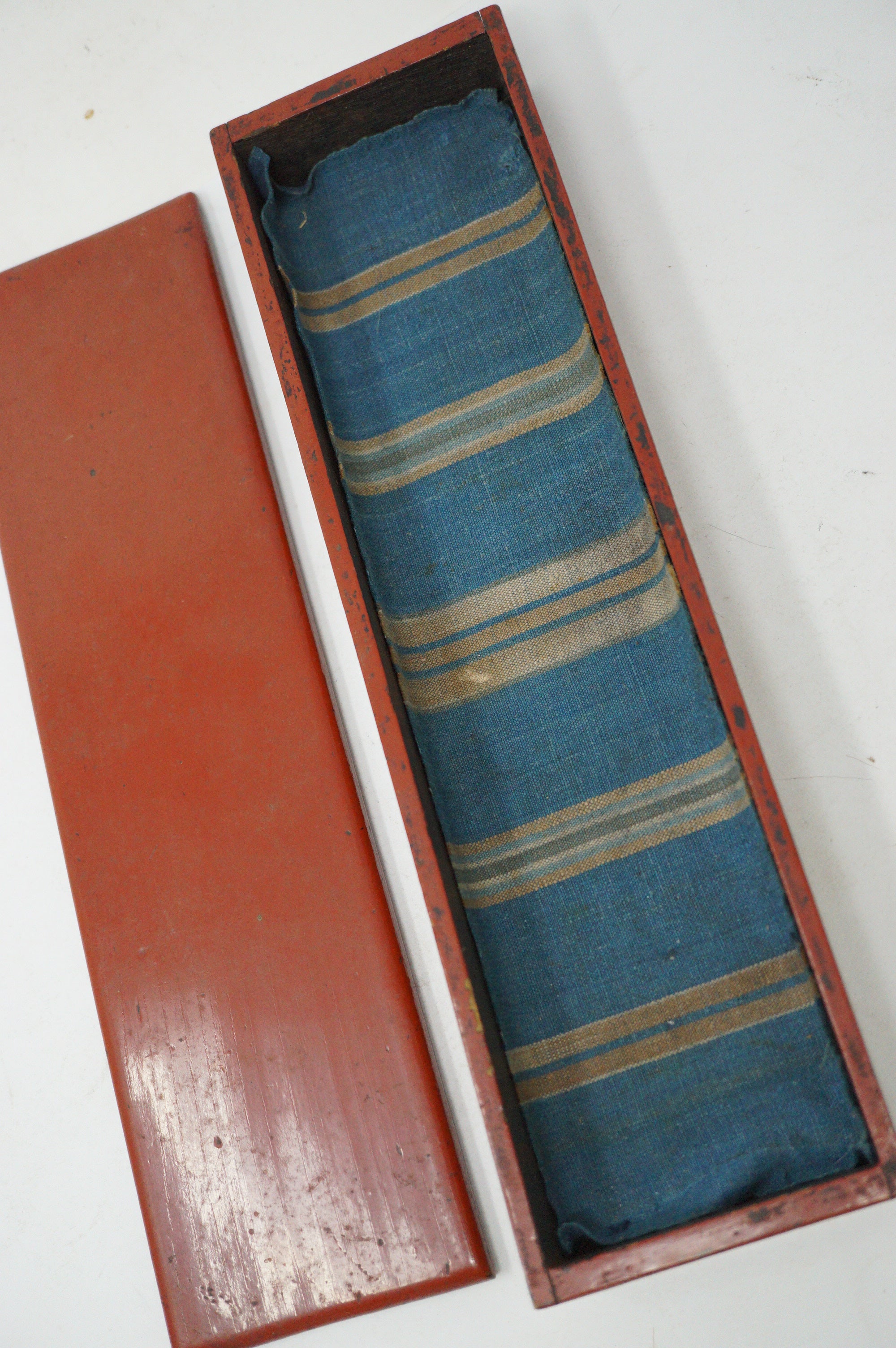 Japanische Fude-Kalligraphie-Pinsel-Kollektion in Vintage-Holzkiste 0621D9